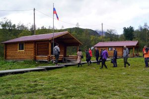 Губернатор ХМАО-Югры Наталья Комарова на базе Неройка